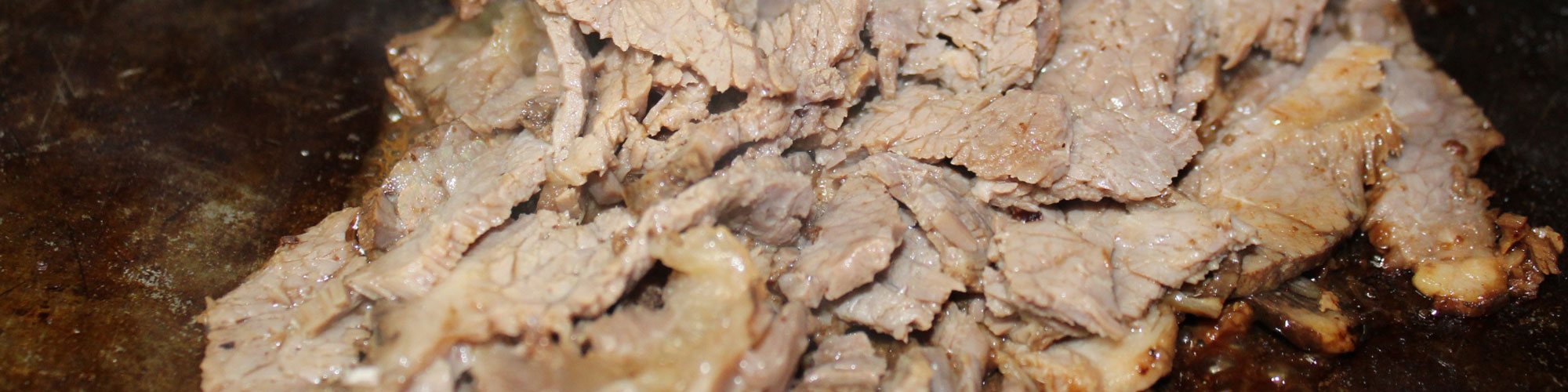 Cooking meat